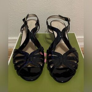 Naturalizer Black Womens Shoes Size 8 1/2 M Heels